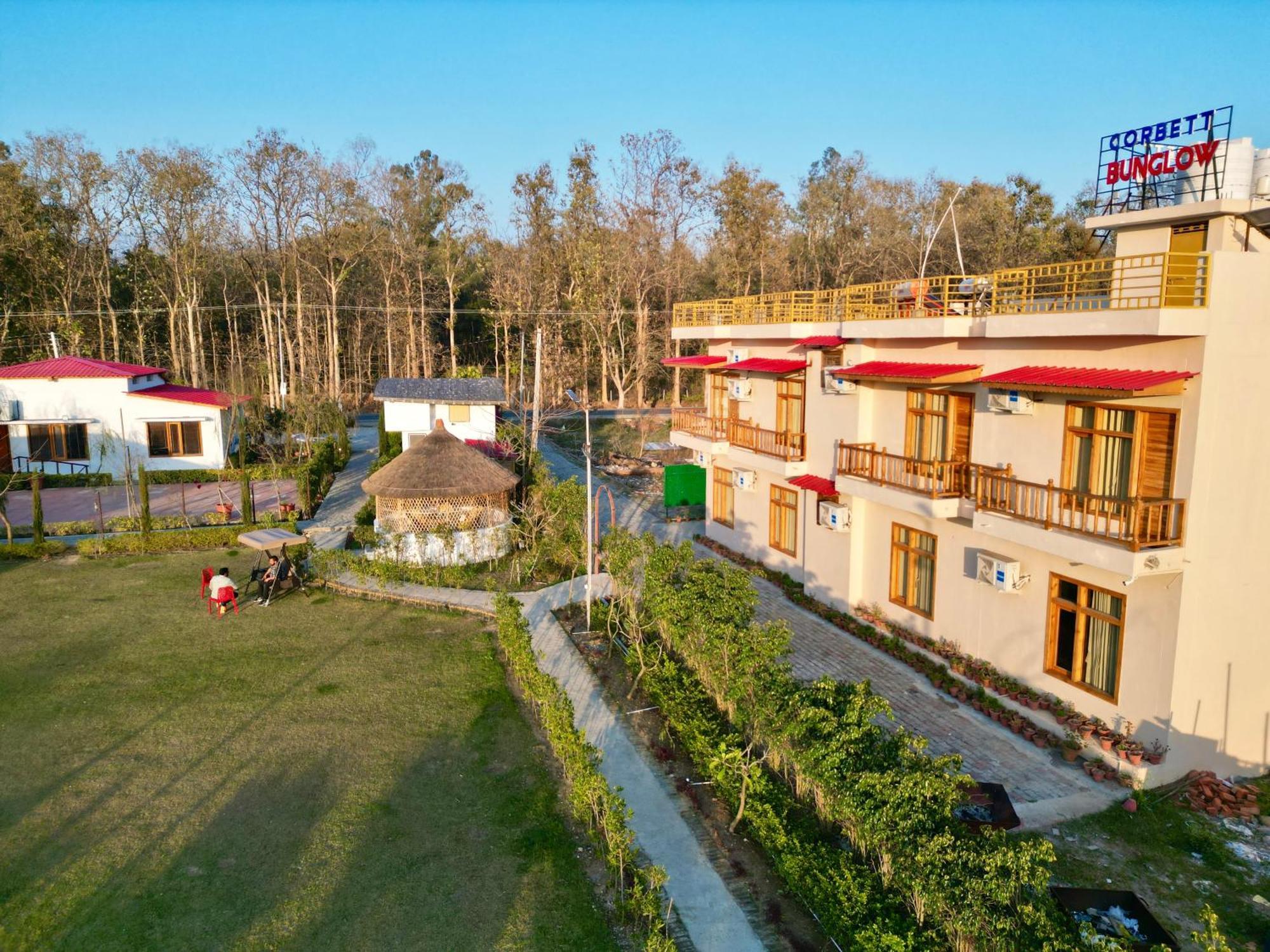 Corbett Bungalow , Jim Corbett Ramnagar  Exteriér fotografie